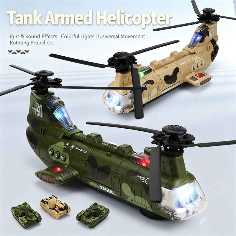 Kids' Toys - Elektrikli Çarp-Çalıştır Uçak Oyuncak, 360 Derece