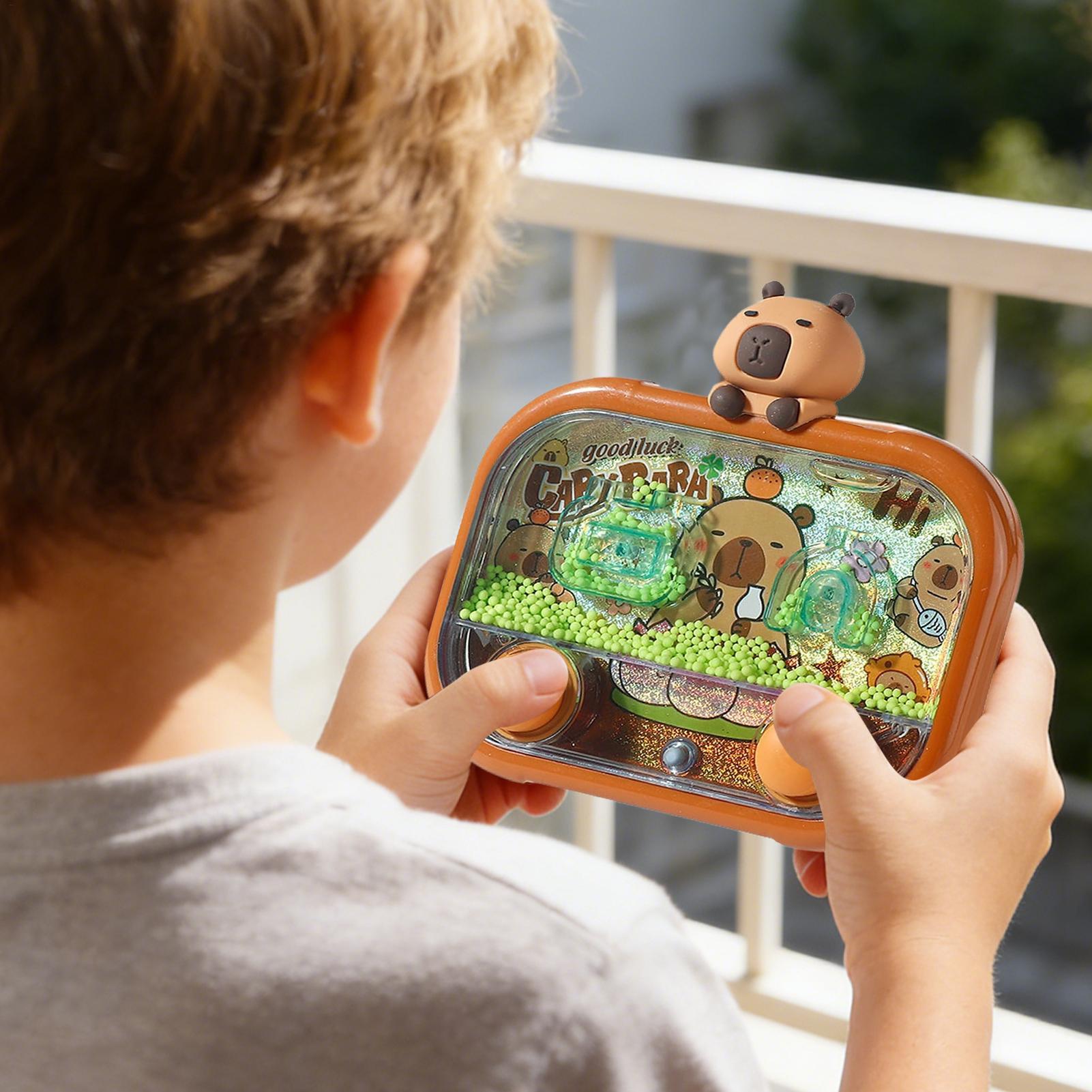 Kids' Toys - LED Işıklı Kapibara El Su Oyunu,