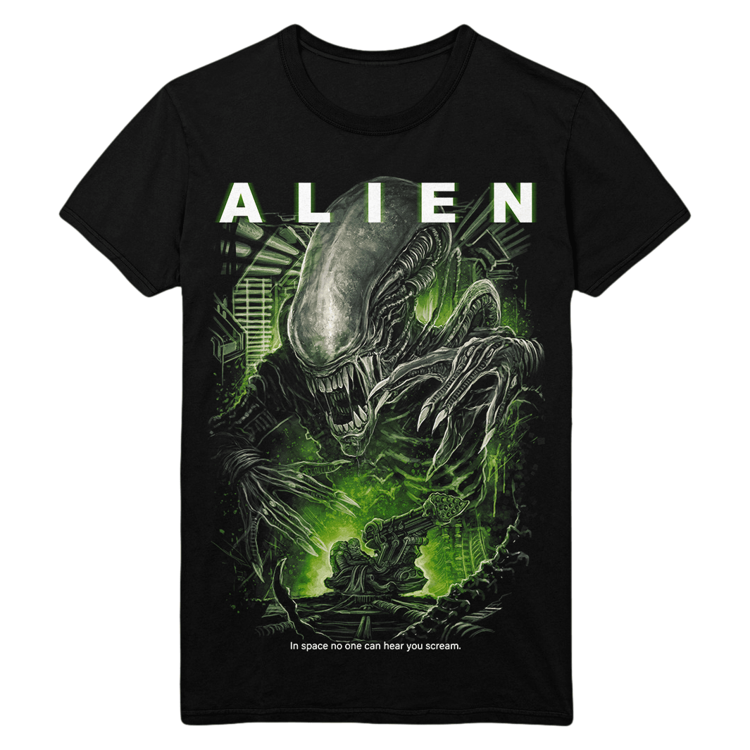 Xenomorph Kids Toys - 2026 YAZ Alien T-Shirt aile Yaz