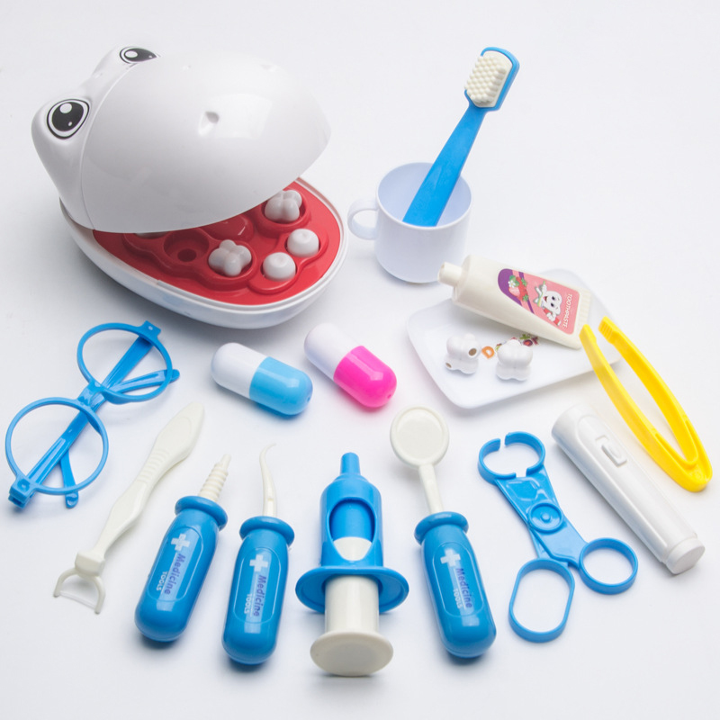 Kids Toys Doctor Set - Pet Diş Hekimi Oyuncak Doktor Eğitici