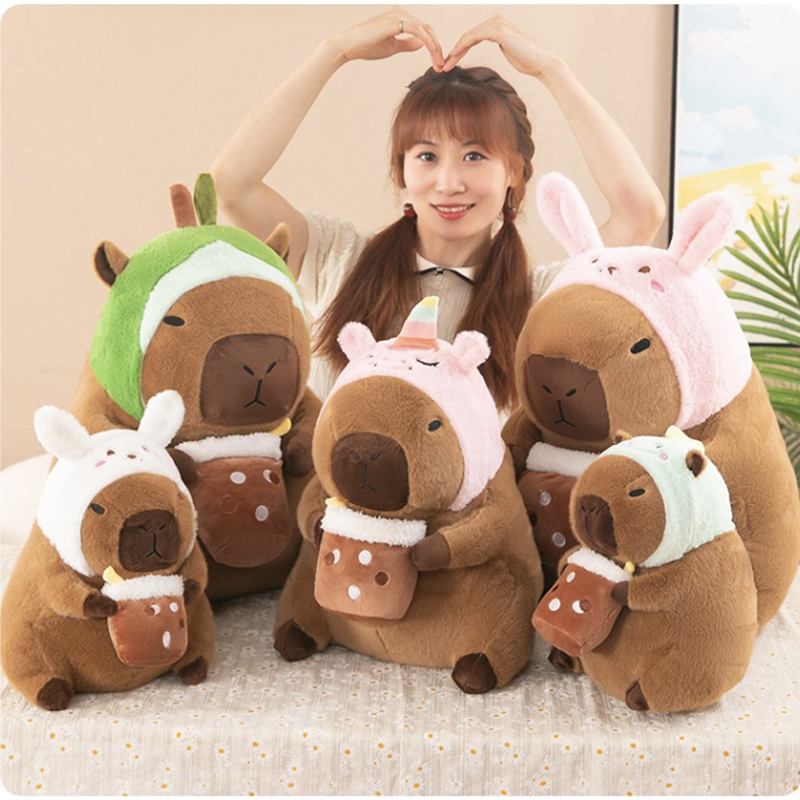 Unicorn Stuffed Toy - Kapibara Peluş Oyuncak Simülasyon Kapibara Cosplay