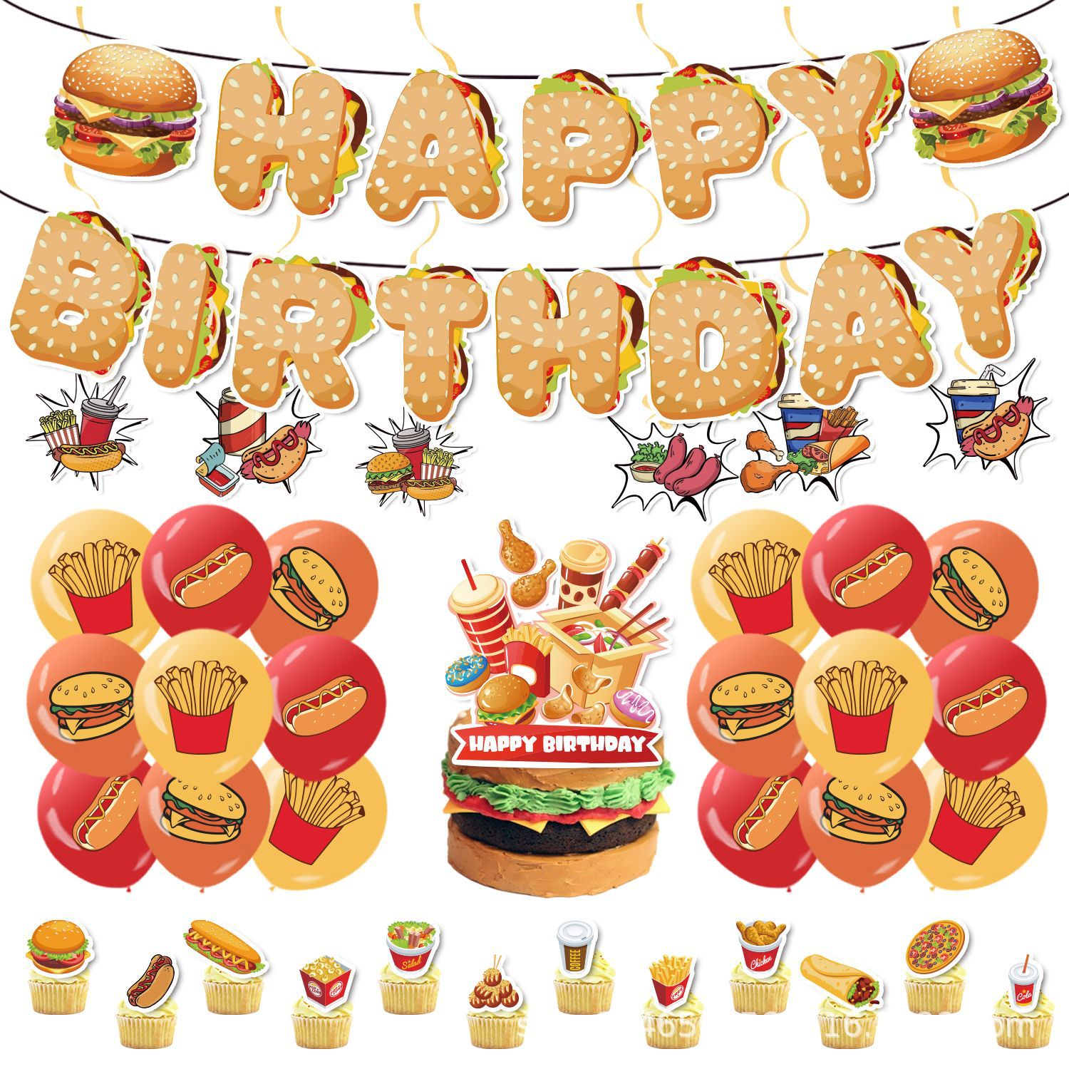 Hamburger Hot Dog Seti Doğum G - Banner Kids Toys incelemesi ve fiyatı