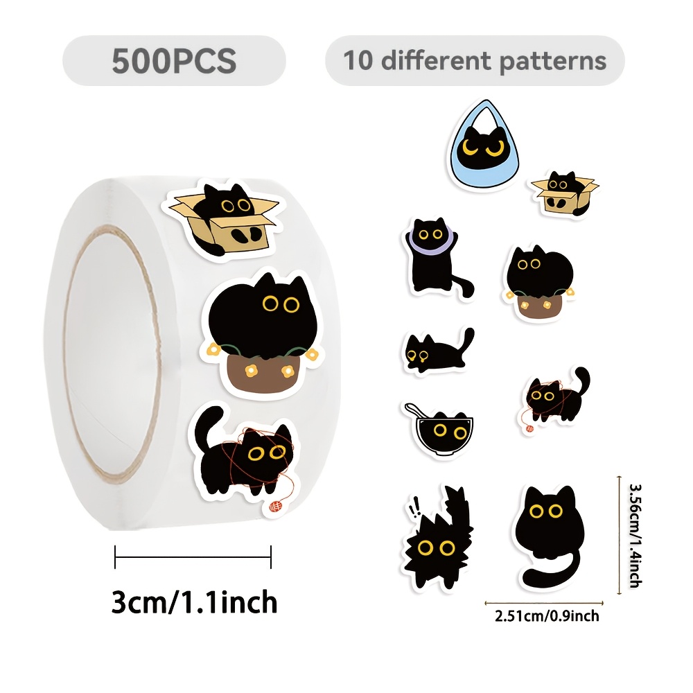 500 Adet Karikatür Kedi Rulo Ç - Kids Toys Names incelemesi ve fiyatı